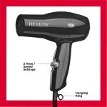 Revlon 1875W Compact Hair Dryer, Black - Image 3