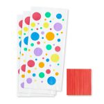 Clear Treat Bags with Twist Ties, 5" x 3" x 11", 20 Pieces, by Way To Celebrate - Image 4