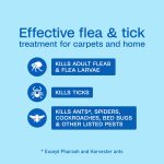 ADAMS Flea & Tick Carpet & Home Spray, Kills Bed Bugs, Fleas, Ticks, Spiders, Ants, For Indoor Home Treatment, 7 Month Flea Protection, Treats Up to 2,000 Sq Ft, 16 oz - Image 2