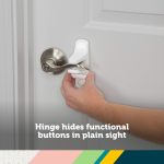 Safety 1st OutSmart Lever Lock, White, Toddler - Image 3