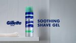 Gillette Series Soothing Shave Gel for Men with Aloe Vera, 7 oz - Image 2