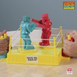 Rock 'Em Sock 'Em Robots Kids Game, Fighting Robots with Red Rocker & Blue Bomber - Image 2