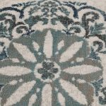 Mainstays Teal Medallion 3 Piece Indoor Area Rug Set - Image 3