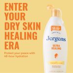 Jergens Ultra Healing Hand And Body Lotion Dry Skin Moisturizer, Vitamins C, E, B5, 10 fl oz - Image 3