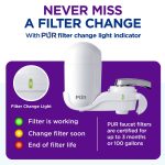 PUR Faucet Mount Water Filtration System, Vertical, White, FM3333B - Image 6