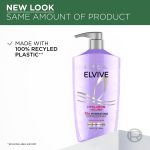 L'Oreal Paris Elvive Hyaluron Plump Hydrating Hair Conditioner, Squeeze Bottle, 26.5 fl oz - Image 5