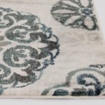 Mainstays Teal Medallion 3 Piece Indoor Area Rug Set - Image 6