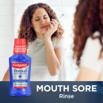 Colgate Peroxyl Alcohol Free Mouthwash and Mouth Sore Rinse, Mild Mint, 8.4 fl oz - Image 2