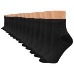 Hanes Women's Ankle Socks, Cushioned, 10-Pack, Size 5-9 - Image 4