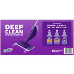 Swiffer Wet Jet Mop Cleaning Pads Refill, Floor Cleaner, 15 Count - Image 4