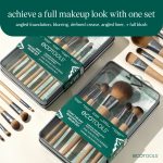 EcoTools Start the Day Beautifully Makeup Brush Kit with Storage Tray, 6 Piece Set - Image 4