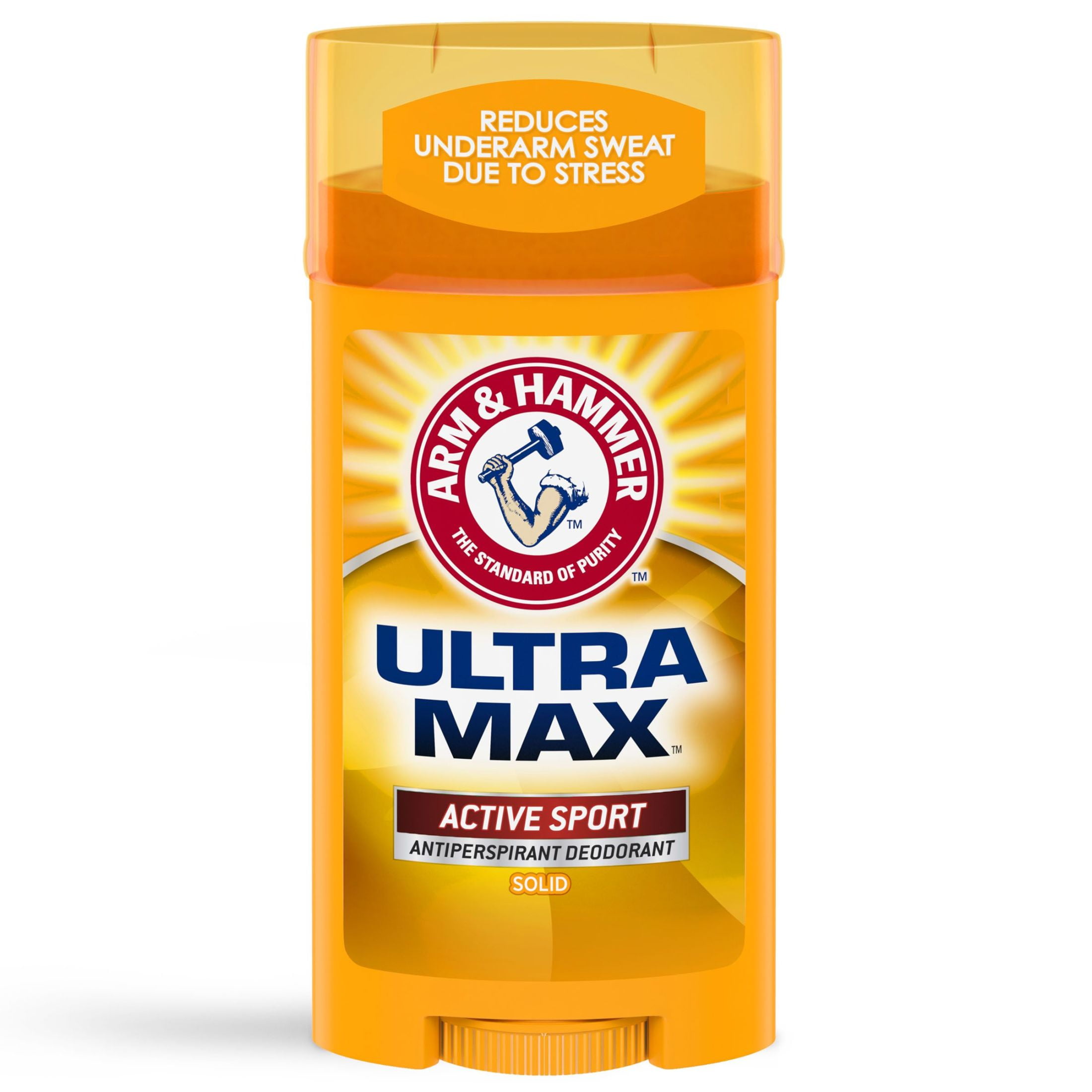 ARM-HAMMER-ULTRA-MAX-Deodorant-Active-Sport-Solid-Stick-2-6-oz_69df75b2-6706-4288-83e5-3839bea7675f.19789e5bd6b82d4f5ea5d5a11efbc1a3.jpeg ARM & HAMMER ULTRA MAX Deodorant, Active Sport, Solid Stick, 2.6 oz - Image 1