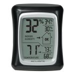 AcuRite Indoor Digital Thermometer & Hygrometer (Thermohygrometer); 3"x2.5"x1.3", 0.28 lbs (00325)