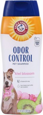 Arm & Hammer Dog Deodorizing Shampoo with Baking Soda, Kiwi Blossom Scent, 20 fl oz