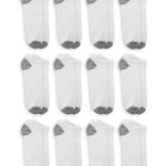 Athletic Works Men's No Show Socks 12 Pack