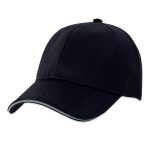 Athletic Works Women's Blank Nylon Ponytail Hat Black Soot