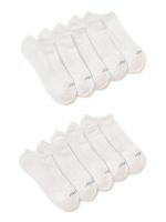 Avia Women's Performance Cushioned No Show Socks, 10-Pack