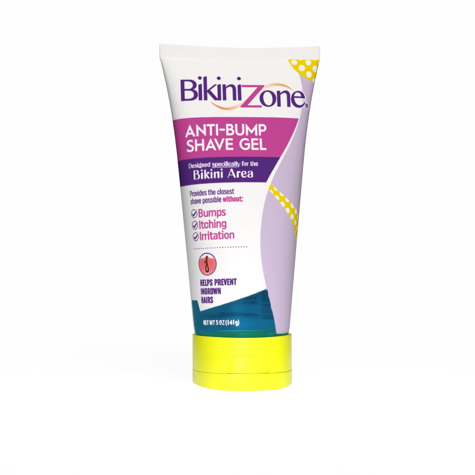 Bikini-Zone-Anti-Bumps-Shave-Gel-for-Women-Formulated-for-Sensitive-Skin-Bikini-Area-5-oz_d983dd4d-16e3-4a83-96e2-df639d895816.352a72d7ed44b42618a2f78566d17459.jpeg Bikini Zone Anti-Bump Women’s Sensitive Skin Shaving Gel, 5 oz - Image 1