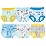 Bluey Character Toddler Boy Training Pants, 6 - Pack, Sizes 2T-3T