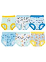 Bluey Character Toddler Boy Training Pants, 6 - Pack, Sizes 2T-3T
