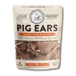 Butcher's Naturals Pork Flavored Pig Ears Dog Treats, 10 Pieces