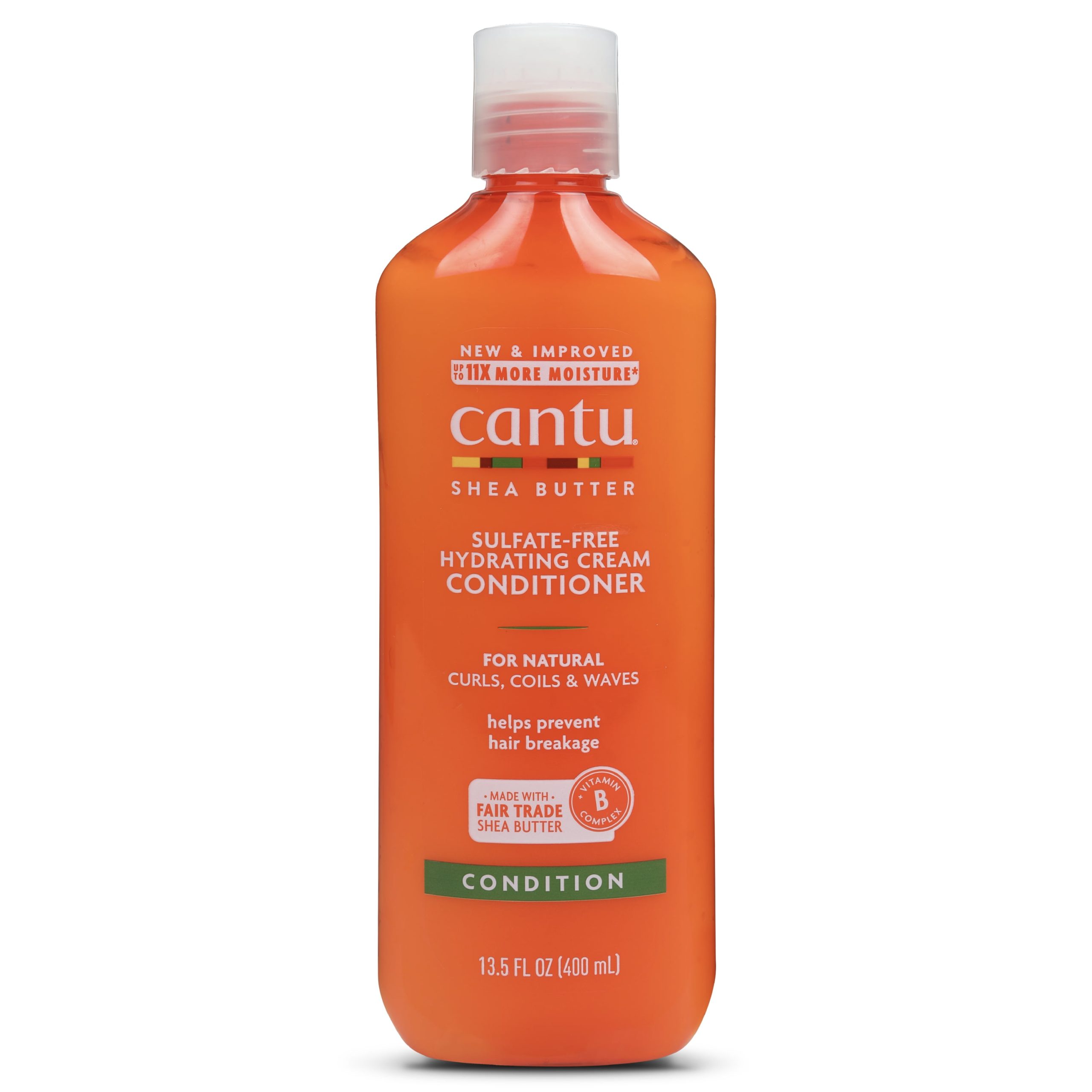 Cantu-Sulfate-Free-Hydrating-Cream-Conditioner-13-5-oz_ddb8047c-45a7-45d3-8f94-ec8a2c251f0f.49d8ee8c00a9fa4c3ffe37868967d2a3.jpeg Cantu Sulfate-Free Hydrating Cream Conditioner with Shea Butter, 13.5 fl oz - Image 1