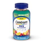 Centrum Multigummies Men's Gummy Vitamins, Multivitamin With Vitamin B, C, D & E, Assorted Fruit, 170 Count