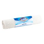 Clorox White Cushioned Bathtub Mat with Suction Cups, 17" x 36"