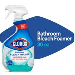 Clorox Bleach Foamer Bathroom and Shower Cleaner Spray, Ocean Mist, 30 fl oz