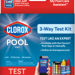Clorox Pool&Spa 3-Way Pool Test Kit pH, 1ct