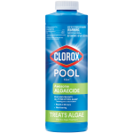 Clorox Pool&Spa Awesome Algaecide for Treating Algae Liquid Pool Algae Chemical Controllers, 32 oz