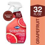 Clorox Scentiva Disinfecting Multi-Surface Cleaner Spray, Grapefruit & Orange Blossom, 32 fl oz