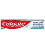 Colgate Baking Soda and Peroxide Whitening Toothpaste Gel, Frosty Mint Stripe, 6 oz