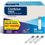 CONTOUR®NEXT Blood Glucose Test Strips, 70 Count