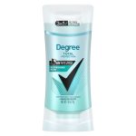 Degree 3in1 Total Protection Antiperspirant Deodorant for Women Anti Sweat, Odor and Stains Refreshing Rain 72-hour Sweat and Odor Protection, 2.6 oz