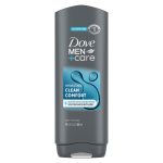 Dove Men+Care Body and Face Wash Body Wash for Men Hydrating Clean Comfort with 24-Hour Nourishing Micromoisture Technology, 18 fl oz