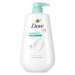 Dove Body Wash With Pump For 24hr Lotion-Soft Skin Sensitive Skin Moisturizing Skin Cleanser Gentle Hypoallergenic Formula With No Sulfates No Parabens ,30.6 fl oz