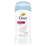 Dove Invisible Solid Antiperspirant Deodorant Stick for Women, Powder For 48Hours Underarm Sweat & Odor Protection, 2.6 oz