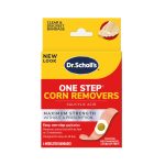Dr. Scholl's One-Step Corn Remover Cushion Strips, 6 Count, Maximum Strength