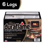 Duraflame Gold Ultra Premium 4.5 lb. Firelogs, 6-Pack Case, 3 Hour Burn
