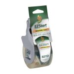 Duck Brand EZ Start Packing Tape with Manual Dispenser, Clear, 1.88 in. x 50 yd.