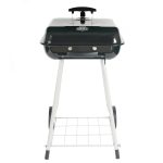 Expert Grill 17.5 Inch Charcoal Grill with Wheels and Adjustable Dampers