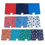 Fruit of the Loom Toddler Boy Cotton Boxer Briefs, 10 Pack, Sizes 2T-5T