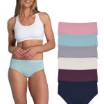 Fruit of the Loom Women's Beyondsoft Underwear, Ultra-Soft Modal Panties, Multiple Styles, 6-Pack, Sizes S-2XL