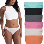 Fruit of the Loom Women's Breathable Micro-Mesh Underwear, Multiple Styles, 6-Pack, Sizes S-3XL