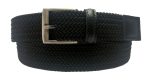 George Men's 35MM Black Stretch Belt
