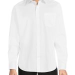George Men's and Big Men's Classic Fit Dress Shirt with Long Sleeves, Sizes S-3XL