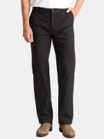 George Men's & Big Men's Classic Fit Flat Front Wrinkle Resistant Casual Pants, Waist Sizes 29-56
