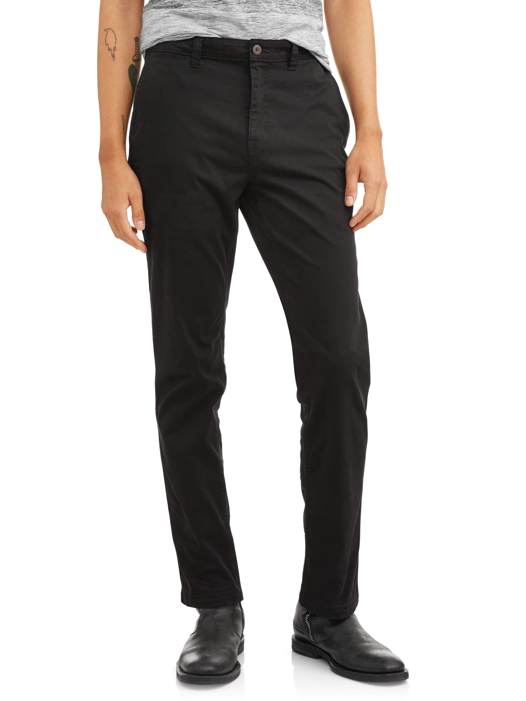 George-Men-s-Slim-Chino-Pants_6da7c195-eacc-47fb-afa7-88b79478e26b_1.ced2b6b76debcb41af26888f0e36ba7d.jpeg George Men's & Big Men's Slim Fit Chino Pants, Sizes 28-42 - Image 1