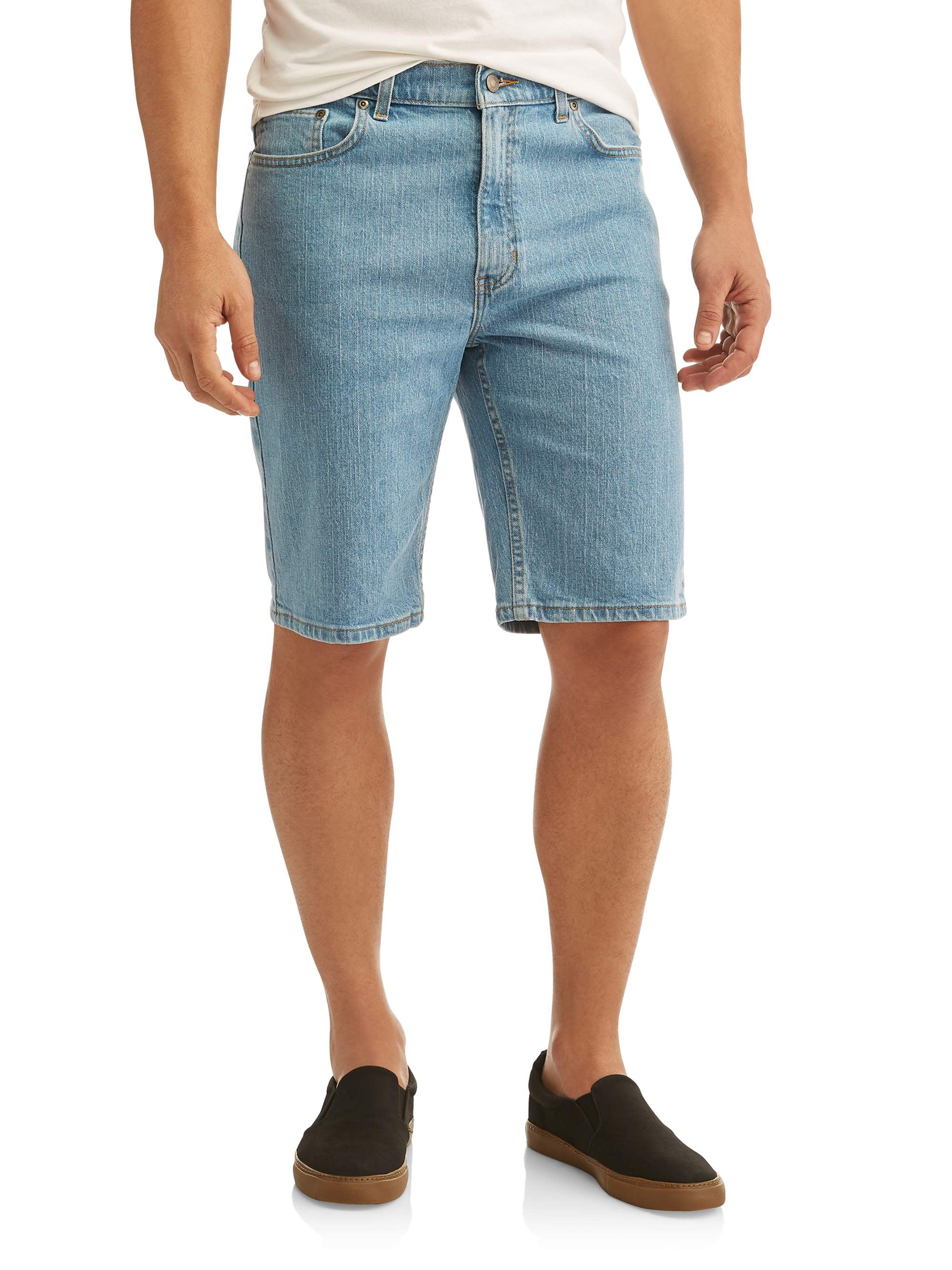 George-Men-s-and-Big-Men-s-100-Cotton-5-Pocket-Jean-Shorts_6c94a20e-72e5-468c-86a4-6ced209f77ae_1.183b00009fcebfd542f4395d6b5aa8f5.jpeg George Men's and Big Men's 100% Cotton 5 Pocket Jean Shorts - Image 1